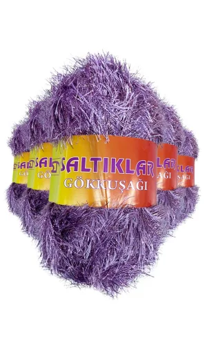 5 Adet Gökkuşağı El Örgü İpi Yünü 25