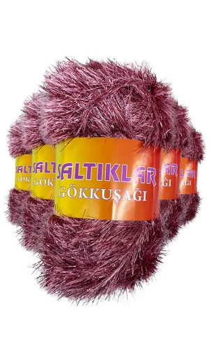 5 Adet Gökkuşağı El Örgü İpi Yünü 28