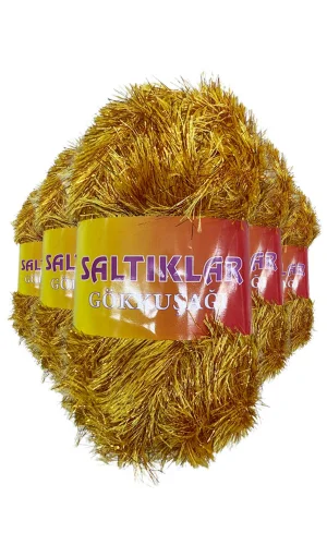 5 Adet Gökkuşağı El Örgü İpi Yünü 75