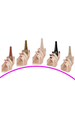 5 Adet Keratinli Besleyici Oje 14 ml SET8