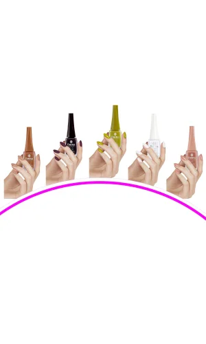 5 Adet Keratinli Besleyici Oje 14 ml SET9