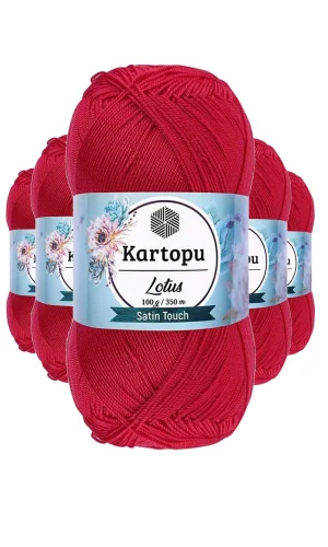 5 Adet Lotus Bikini Büstiyer Bluz Örgü İpi  K141 Fuşya