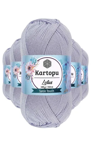 5 Adet Lotus Bikini Büstiyer Bluz Örgü İpi  K714 Gri