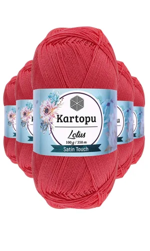 5 Adet Lotus Bikini Büstiyer Bluz Örgü İpi  K810 Şeker Pembe