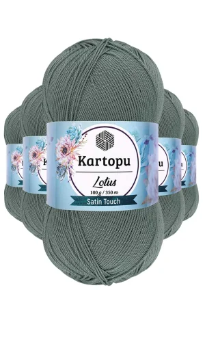 5 Adet Lotus Bikini Büstiyer Bluz Örgü İpi  K943 Çağla