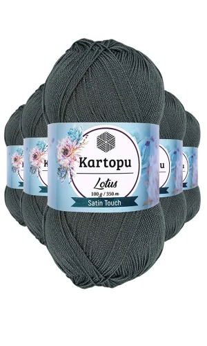 5 Adet Lotus Bikini Büstiyer Bluz Örgü İpi  K944 Füme