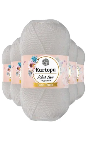 5 Adet Lotus Lux Bikini Büstiyer Bluz Simli Örgü İpi K010 Beyaz