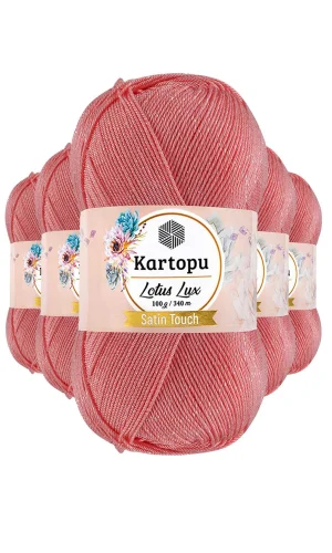 5 Adet Lotus Lux Bikini Büstiyer Bluz Simli Örgü İpi K766 Gül Pembe