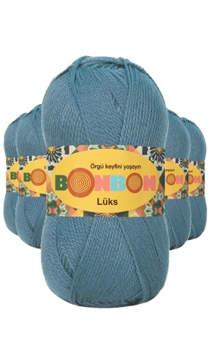 5 Adet Lüks Patik İpi Yünü Filiz Yeşili 98263