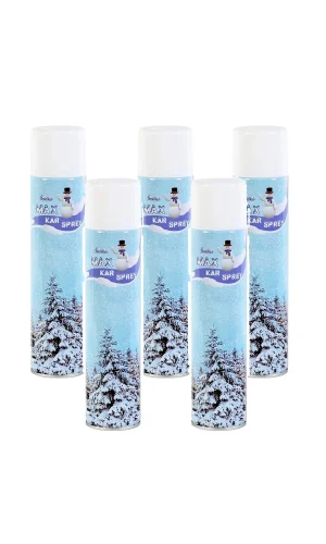 5 Adet Max Kar Köpüğü Spreyi, Eriyen Kar Taneleri, Parti Köpük Karı Yapar Kar Yağdıran Sprey 5x300 ml