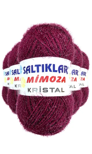 5 Adet Mimoza Kristal Işıltılı Şal Patik Yelek İpi 26