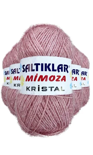 5 Adet Mimoza Kristal Işıltılı Şal Patik Yelek İpi 38