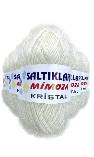 5 Adet Mimoza Kristal Işıltılı Şal Patik Yelek İpi 64