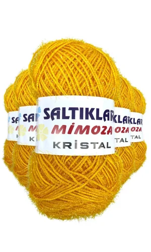 5 Adet Mimoza Kristal Işıltılı Şal Patik Yelek İpi 75