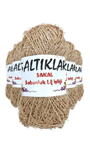 5 Adet Sakal Sabunluk Lif İpliği 100