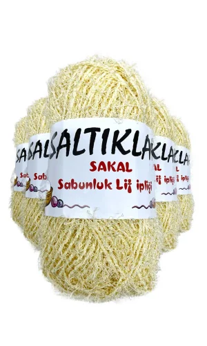 5 Adet Sakal Sabunluk Lif İpliği 65