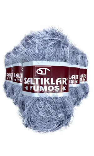 5 Adet Yumoş Sakallı El Örgü Ipi Yünü 06