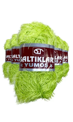 5 Adet Yumoş Sakallı El Örgü Ipi Yünü 105