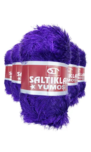 5 Adet Yumoş Sakallı El Örgü Ipi Yünü 109