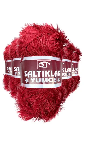 5 Adet Yumoş Sakallı El Örgü Ipi Yünü 24