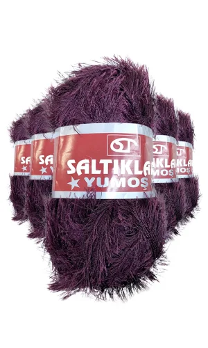 5 Adet Yumoş Sakallı El Örgü Ipi Yünü 27