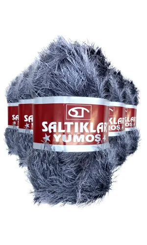 5 Adet Yumoş Sakallı El Örgü Ipi Yünü 36