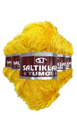 5 Adet Yumoş Sakallı El Örgü Ipi Yünü 75