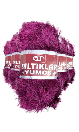 5 Adet Yumoş Sakallı El Örgü Ipi Yünü 86