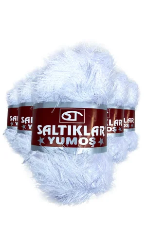 5 Adet Yumoş Sakallı El Örgü Ipi Yünü OPTİK