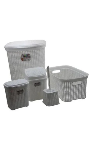 5 Li Çeyiz Seti Banyo Seti Kutulu Royaleks-MRD306-D