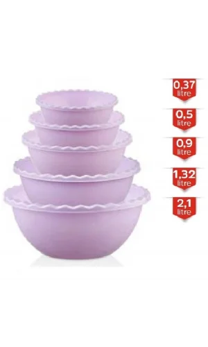 5’li Tırtıllı Yuvarlak Badya Royaleks-MRD809