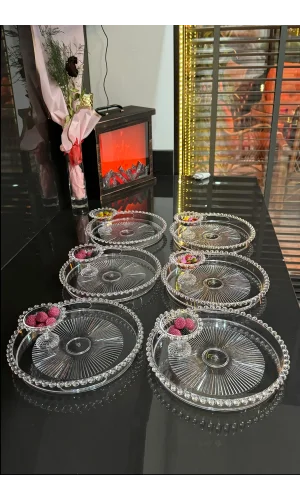 6 Adet Boncuklu Lokumluk Royaleks-AMS-6501