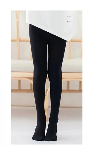 6 Adet Opak Külotlu Çocuk Çorabı 40 denye Siyah