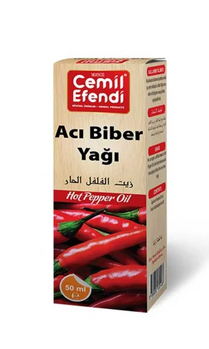 Acı Biber Yağı 50 Ml.