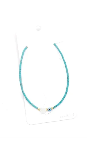 Afgan Boncuk Halhal - Su Yeşili