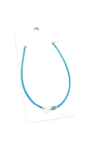 Afgan Boncuk Halhal - Turkuaz