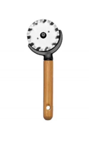 Ahşap Saplı Desenli Hamur Ruleti Kesici Royaleks-LFX131