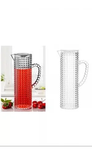 Akrilik Boncuklu Oval Sürahi Royaleks-AV-158