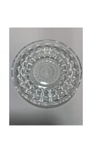 Alin Adela 6lı Cam Çay Tabağı Çay Tabak Altlığı ROYALEKS-RYG8030