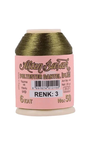 Altınbaşak Oya ve Dantel İpi 20 gr - Royaleks - No: 003