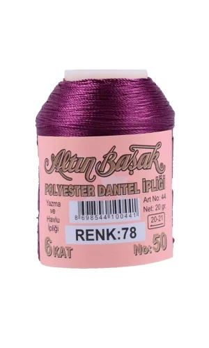 Altınbaşak Oya ve Dantel İpi 20 gr - Royaleks - No: 078