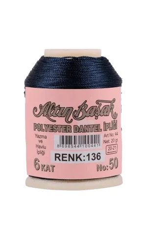 Altınbaşak Oya ve Dantel İpi 20 gr - Royaleks - No: 136
