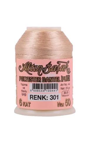 Altınbaşak Oya ve Dantel İpi 20 gr - Royaleks - No: 301