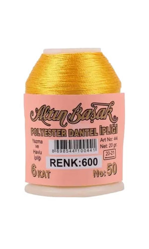 Altınbaşak Oya ve Dantel İpi 20 gr - Royaleks - No: 600