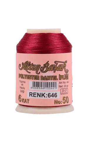 Altınbaşak Oya ve Dantel İpi 20 gr - Royaleks - No: 646