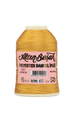 Altınbaşak Oya ve Dantel İpi 20 gr - Royaleks - No: 672