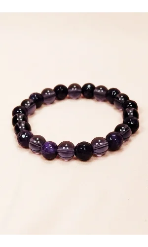 Ametist Doğal Taş Bileklik Kutulu