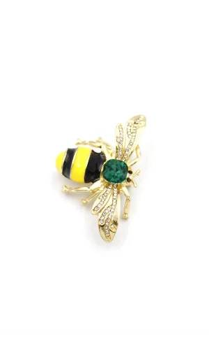 Arı Broş - Sarı