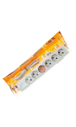 Asel 6Lı Topraklı Grup Priz 2mt