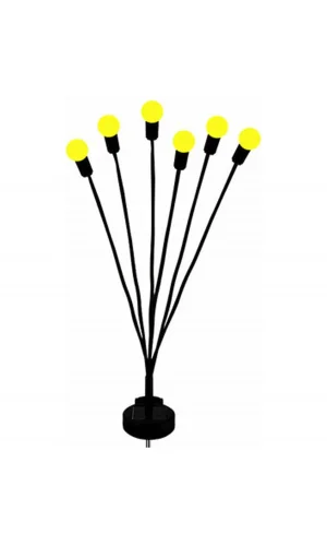 Bahçe Çiti 6lı Renkli Güneş Enerjili LED Lamba ROYALEKS-1085